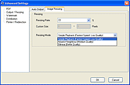 Specify Image Playback mode for ActMask Universe Virtual Printer Driver